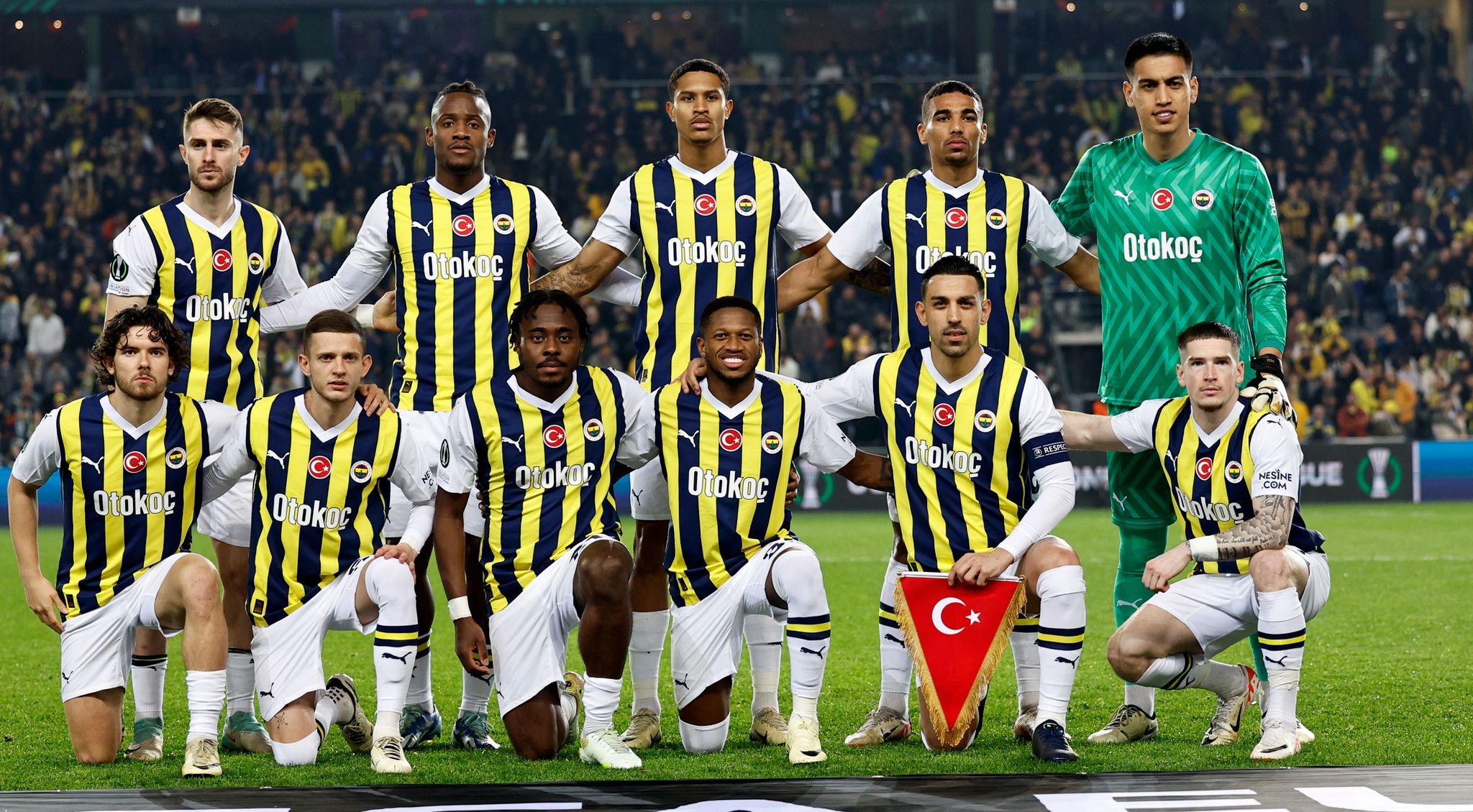 Trendyol Süper Lig'de sezonu ikinci sırada tamamlayan Fenerbahçe'de tam 16