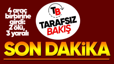 D-100 Karayolu'nun Bolu kesiminde 4 aracın karıiştığı zincirleme kazada 2