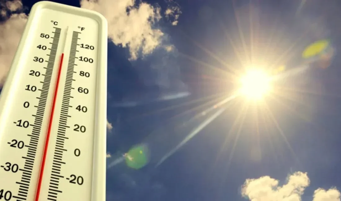 Meteoroloji Genel Müdürlüğü'nün verilerine göre Türkiye genelinde sıcaklıklar bugünden itibaren