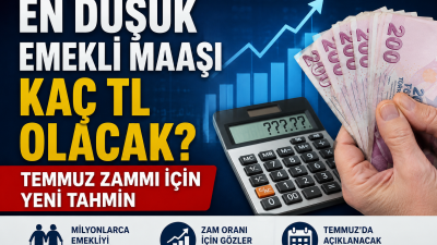 Türkiye’de milyonlarca emeklinin merakla beklediği Temmuz maaş zammı için geri